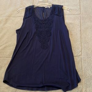 Danielrainn blue blouse size Small